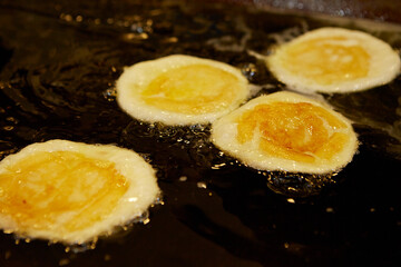 Griddlecake with Sugar and Honey Filling
