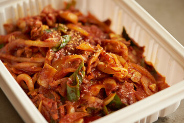  Korean spicy stir fried pork