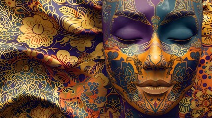 Pop art background, colorful concept of woman in pop art portrait style.