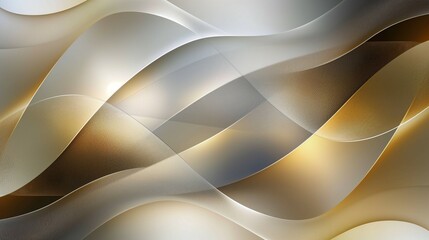 Gold and Silver Way Marvel Motion Pattern Background