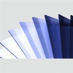 3D Futuristic Glass Backgrounds design illustration