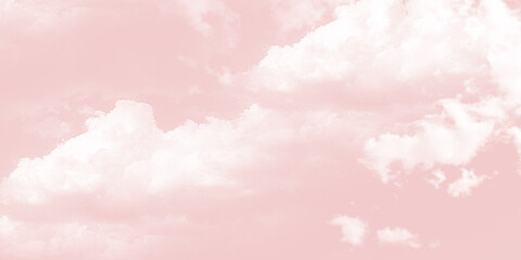 Abstract pink background and clouds.