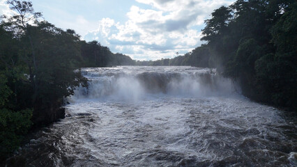 waterfall on the apore river