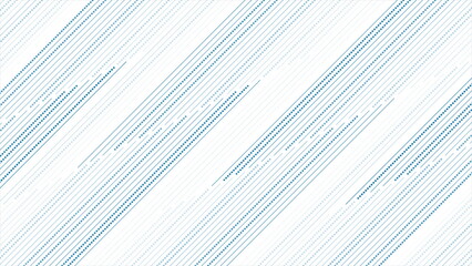 Abstract blue dotted lines pattern geometric background