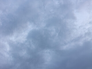 Obraz premium cyan colored clouds with soft highlights