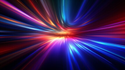 Abstract hyper zoom vortex with cosmic energy