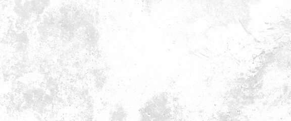 Vector white light polished empty wall, cement floor background, old vintage grunge texture design.	