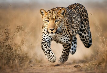 Fototapeta premium leopard in the jungle