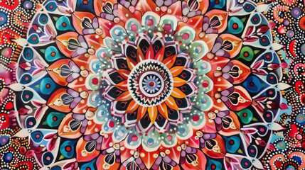 Captivating mandala designs captivating the viewer's attention