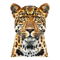 Leopard isolated on transparent background