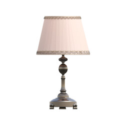 table lamp isolated on transparent background, room lamp, 3D illustration, cg render