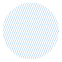 It is a stripe shape.