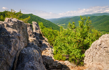 The Seneca Rocks, Rock Climbing Destination Spruce Knob-Seneca Rocks National Recreation Area, Park...