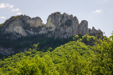 The Seneca Rocks, Rock Climbing Destination Spruce Knob-Seneca Rocks National Recreation Area, Park in Riverton, West Virginia