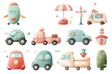 Wonderful three-dimensional toys