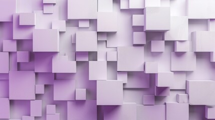 Immerse yourself in an abstract 3D modern square backdrop. Ai Generated.