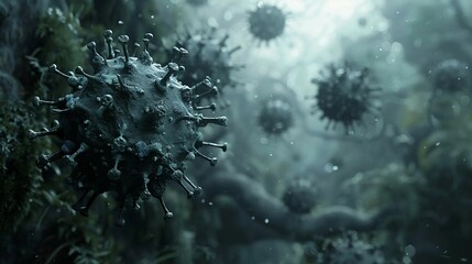  Virus pandemic vaccine image