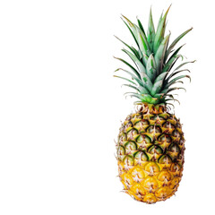 Fresh Pineapple Snapshot On Transparent Background.png