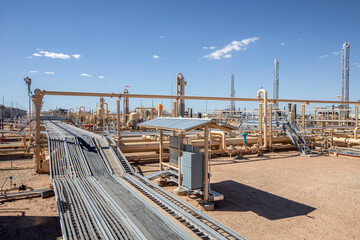 Oil production in West Texas