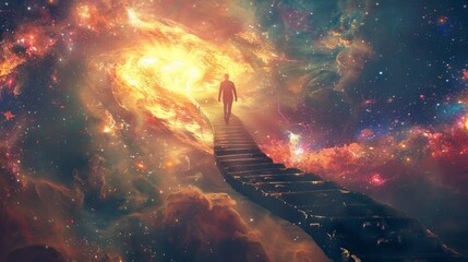 Ascending the Cosmic Spiral Staircase to Enlightenment