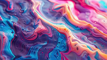 abstract fluid waves wallpaper background
