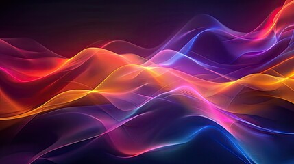 Obraz premium abstract fluid waves wallpaper background