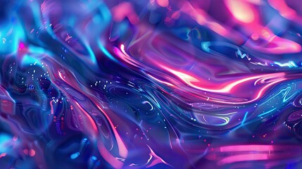 abstract liquid glass holographic backgrounds