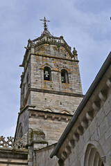 Lugo, Galizia, il campanile della cattedrale di Santa Maria - Spagna