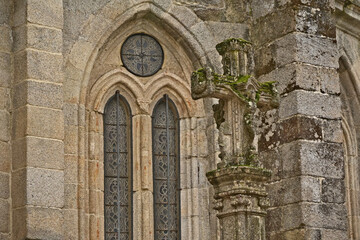 Fototapeta na wymiar Lugo, Galizia, abside e particolari della cattedrale di Santa Maria - Spagna