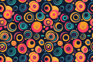 Abstract Colorful Pattern with Geometric Shapes. Good for graphic design, cards, posters, invitations	
