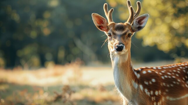 Adorable image of a deer