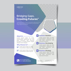 corporate flyer design Template.