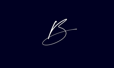 B Logo Minimalist Modern Black 
