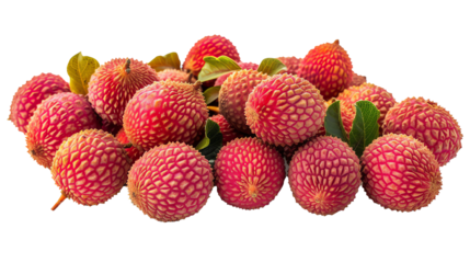 fresh lychees transparent image