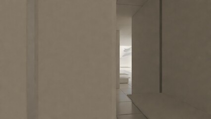 interior of a house - background for videocalls - made in blender