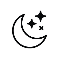 Night vector icon