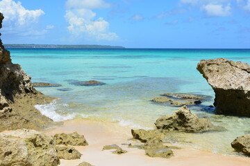 宮古島の綺麗な海