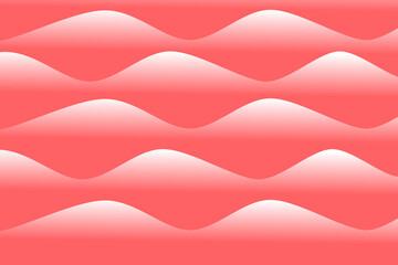 Abstract Red waves geometric background. Modern background design. gradient color. Fluid shapes composition. Fit for presentation design. website, banners, wallpapers, brochure, posters