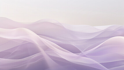 A minimalist canvas where layers of translucent dusty lavender and pale mauve merge, creating an abstract background that whispers of tranquility and understated elegance