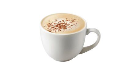 Close up coffee, Isolate, placed on a white background on the transparent background, PNG Format