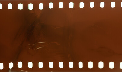 Film tape overlay. Vintage effect. Retro edge negative. High quality photo