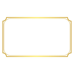 Gold border frame.eps