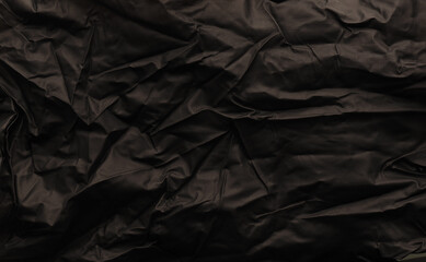 Texture of black rubber gloves as background