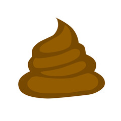 poop vector icon