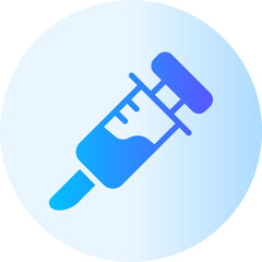 syringe gradient icon