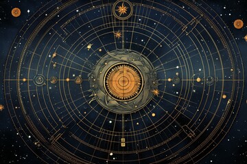 Telescope Buying Advice: Celestial Constellation Mapping Guides for Astronomy Entsusiasts - obrazy, fototapety, plakaty