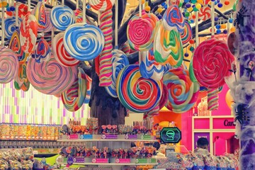 Delicious, colorful treats, candy captivates with its sweet allure, bringing joy to taste buds...