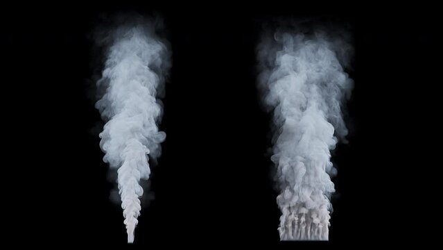 Looping thin smoke rising up. 3D generated animation fx. Has alpha channel (ProRes, 4K only) for easy compositing.
