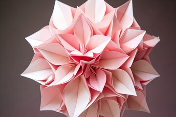 Fototapeta premium Wedding Origami Decorations: Mastering Paper Folding Techniques for Elegant D�cor