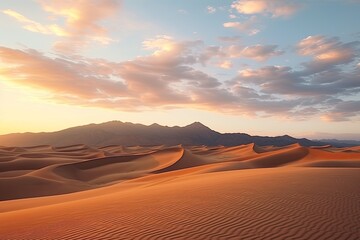 Fototapeta na wymiar Dramatic Sandstorm Desert Sequences: Time-Lapse Desert Dune Videos